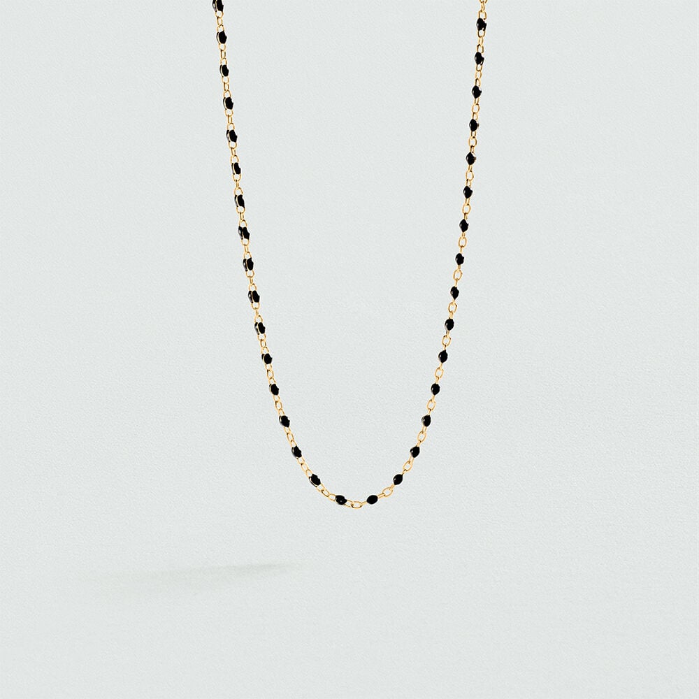 Collar corto SMARTY - Negro / Oro - Collar corto  | Agatha