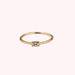 Anillo fino CLEOPATR - Cristal / Oro - Anillos  | Agatha