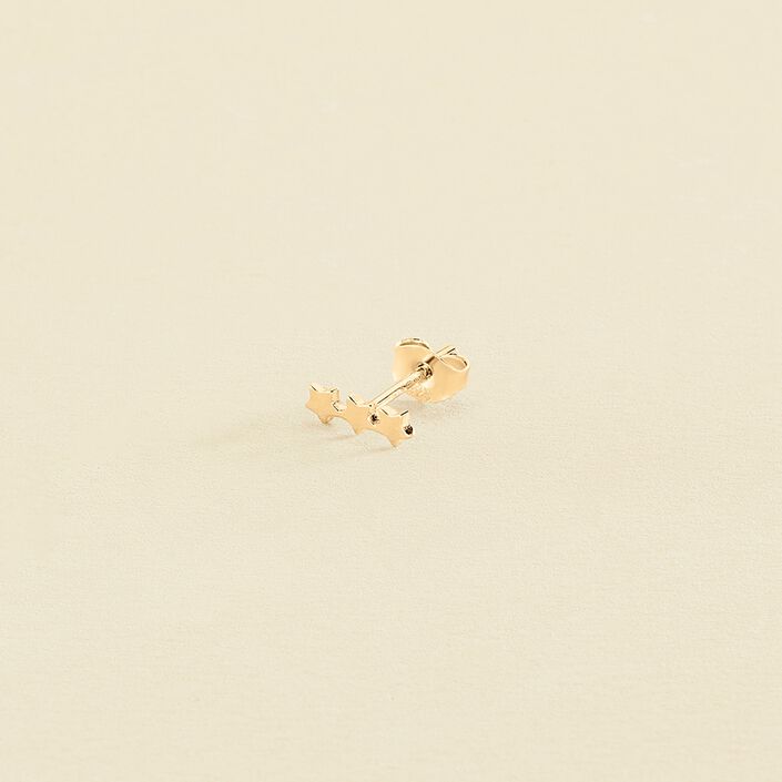 Piercing mini TRIOSTAR - Dorado - Piercings  | Agatha