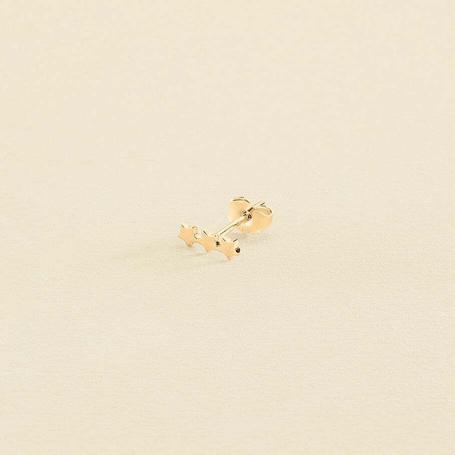 Piercing mini TRIOSTAR - Dorado - Piercings  | Agatha