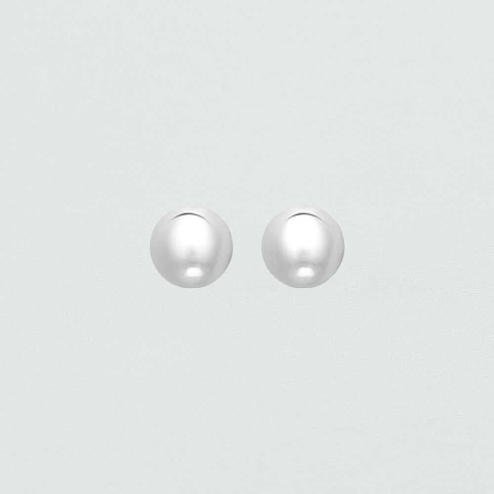 Pendientes cortos BOLA - Plata - Pendientes cortos  | Agatha