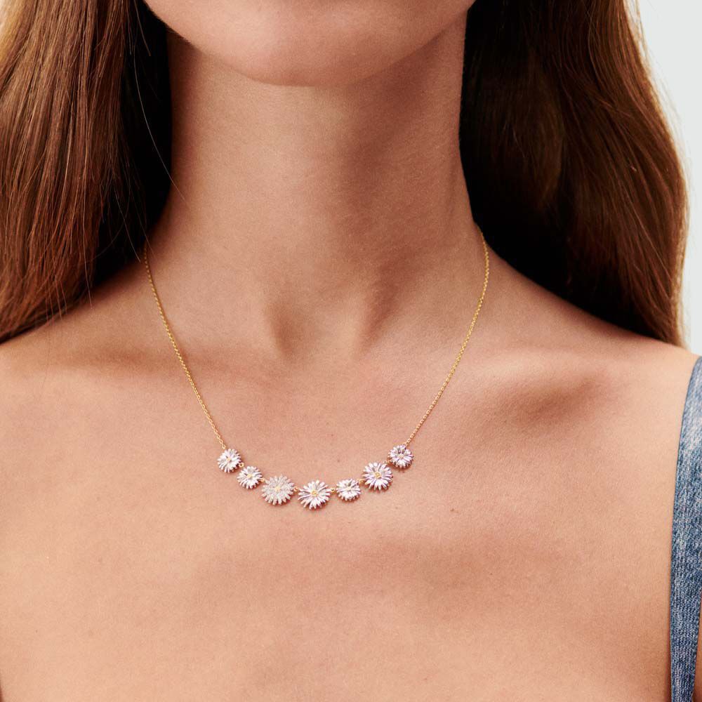 Collar corto BLOSSOM - Dorado / Plateado - Collar corto  | Agatha