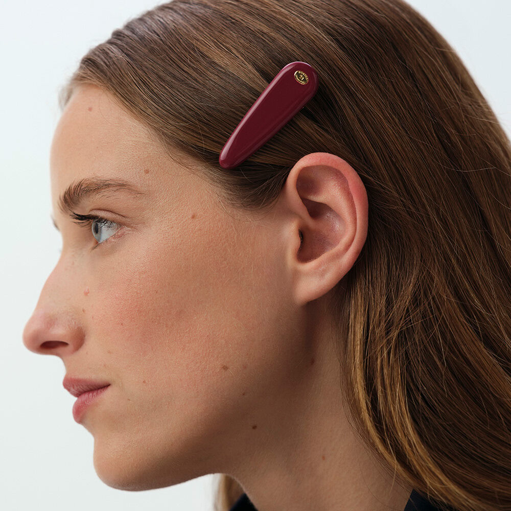 Accesorio pelo ACCESSORIOS - Bordeos / Dorado - Joyas  | Agatha