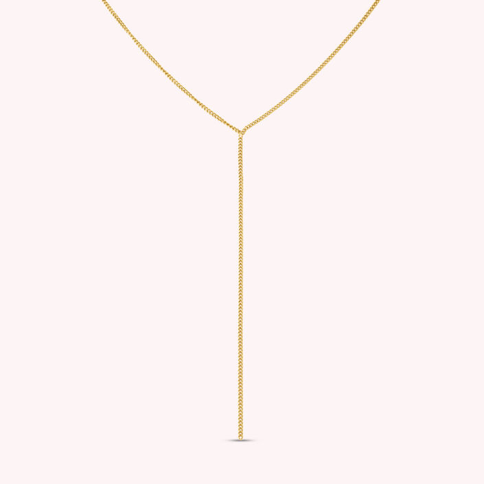 Collar largo EFFLEURE - Dorado - Collares  | Agatha