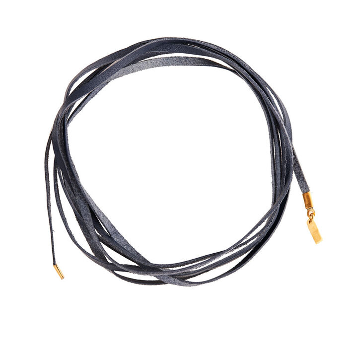 Pulsera con cordón TIE - Azul - Pulseras  | Agatha