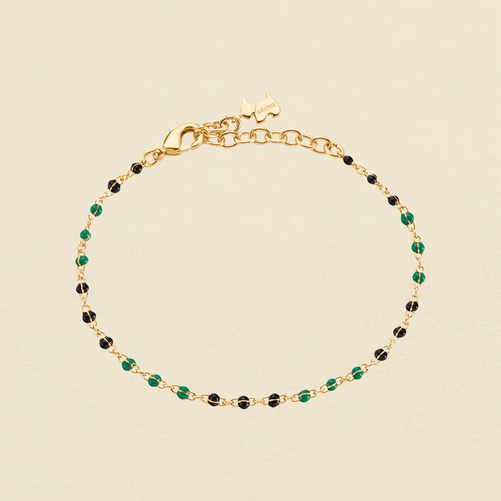 Pulsera de cadena SMARTY - Verde / Negro - Pulseras  | Agatha