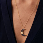 Collar midi CREPUSCULE - Azul / Oro - Collares  | Agatha