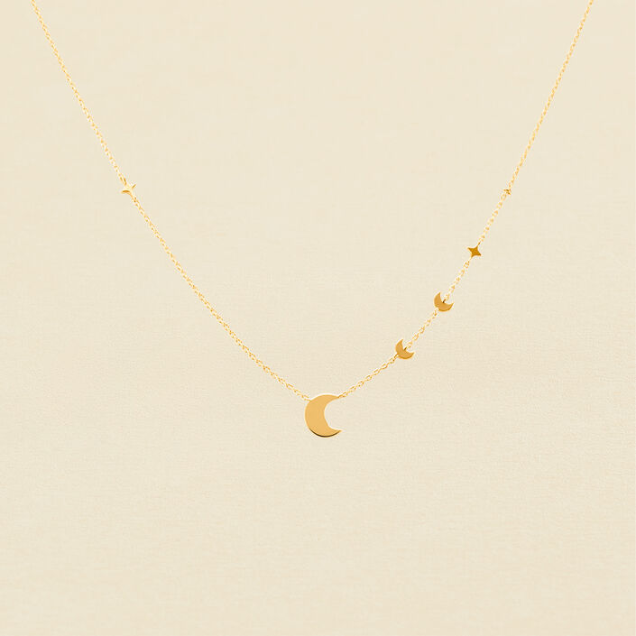 Collar midi LUNAISON - Dorado - Collares  | Agatha