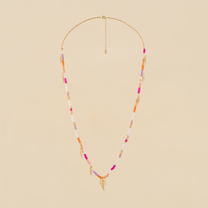 Collar largo RODEO - Multicolor / Oro - Collares  | Agatha