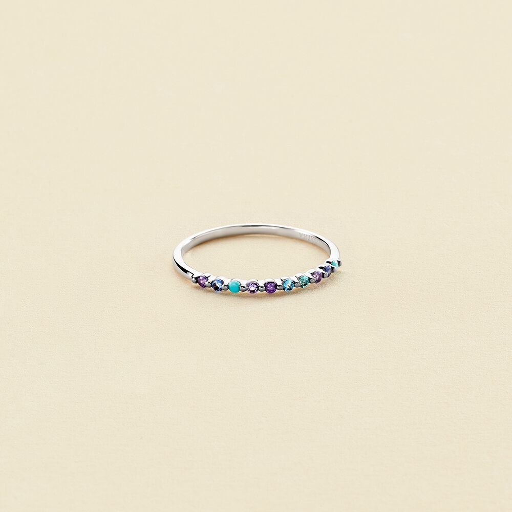 Anillo multicolor 2025