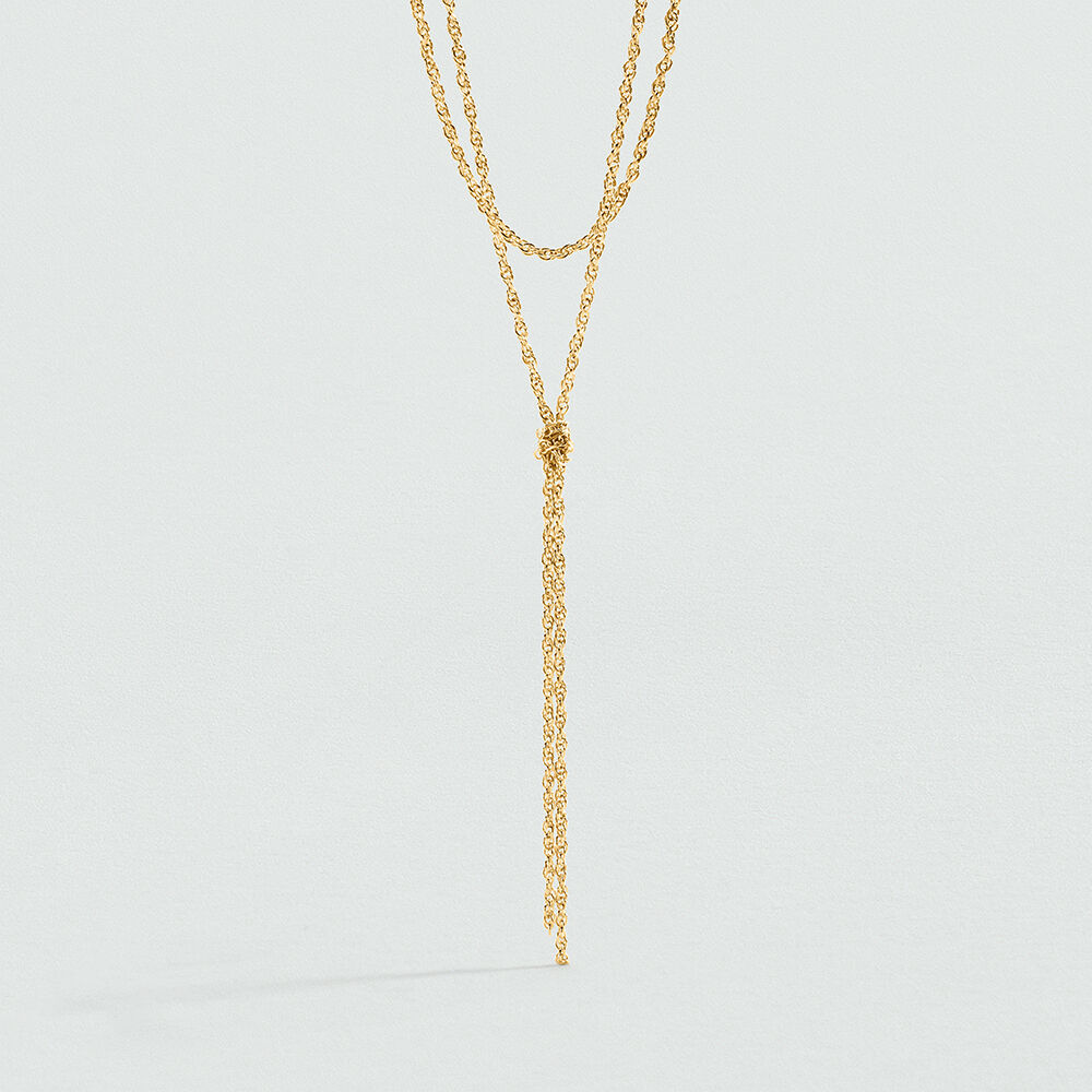 Collar midi SOLFERINO - Dorado - Collares  | Agatha
