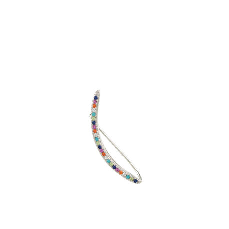 Piercing mini RAINBOWS - Multicolor / Plata - Piercings  | Agatha