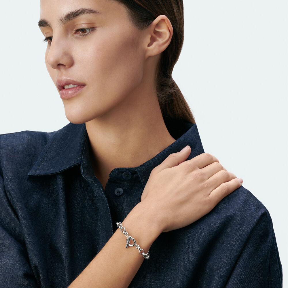 Pulsera de cadena GAMBETTA - Plateado - Pulsera de cadena  | Agatha