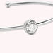 Pulsera rígida IMPERIAL - Cristal / Plateado - Pulseras  | Agatha
