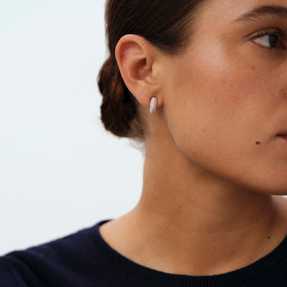 Pendientes de clip CRIOLLAS - Cristal / Dorado - Pendientes de clip  | Agatha