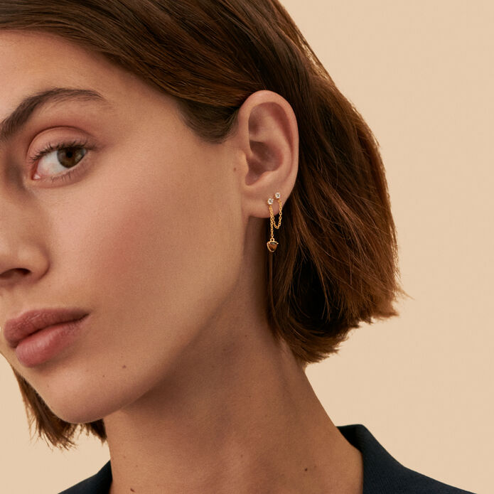 Piercing mini MIX & MATCH - Tiger eye - Piercings  | Agatha