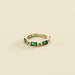 Anillo fino MARILYN - Verde / Oro - Anillos  | Agatha