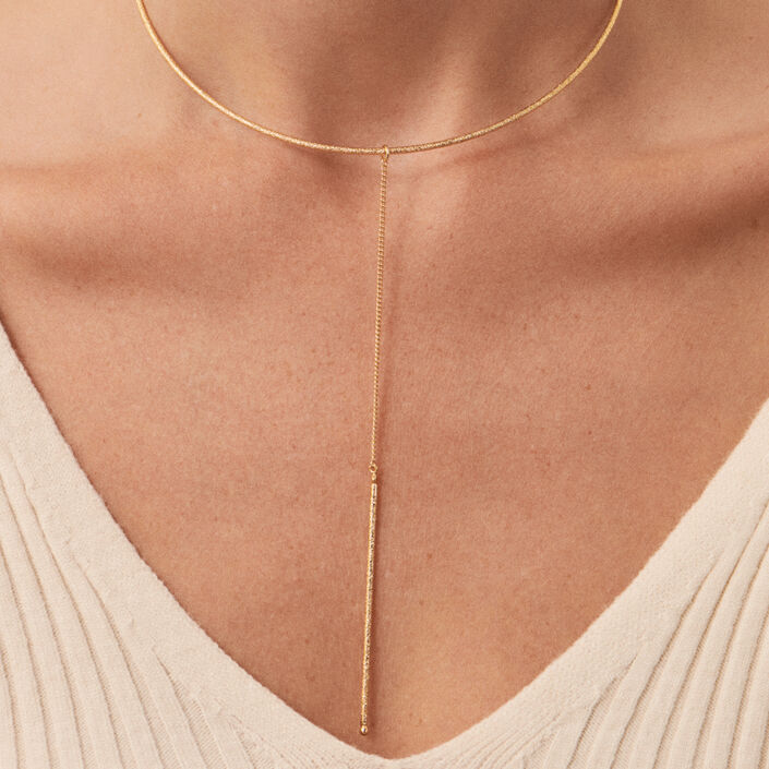 Collar midi MAAT - Dorado - Collares  | Agatha