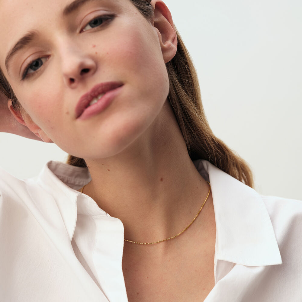 Collar corto BASE - Dorado - Collar corto  | Agatha
