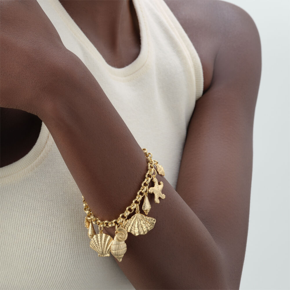 Pulsera de cadena CALYPSO - Dorado - Pulsera de cadena  | Agatha