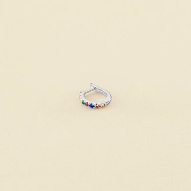 Piercing criolla COLORFUL - Multicolor / Plata - Piercings  | Agatha