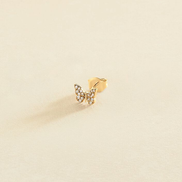 Piercing mini TINY - Oro / Gris - Piercings  | Agatha
