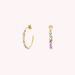 Criollas ARCO - Multicolor / Oro - Pendientes  | Agatha