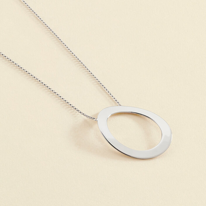 Collar largo LINES - Plata - Collares  | Agatha