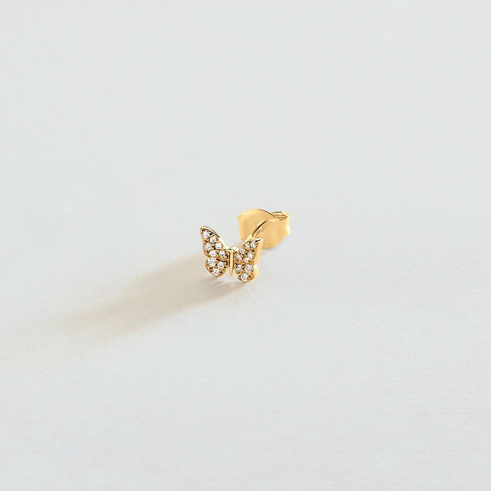 Piercing mini TINY - Oro / Gris - Piercings  | Agatha