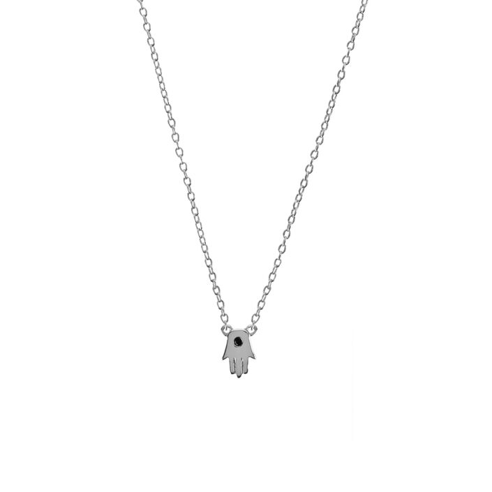 Collar corto MANO - Plata - Collares  | Agatha