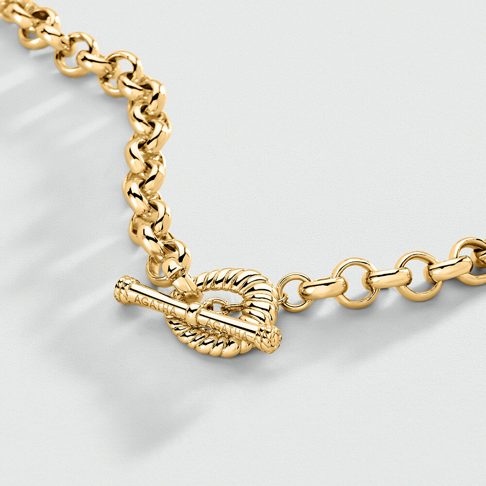 Collar midi TWIGGY - Dorado - Collar de fantas&iacute;a  | Agatha