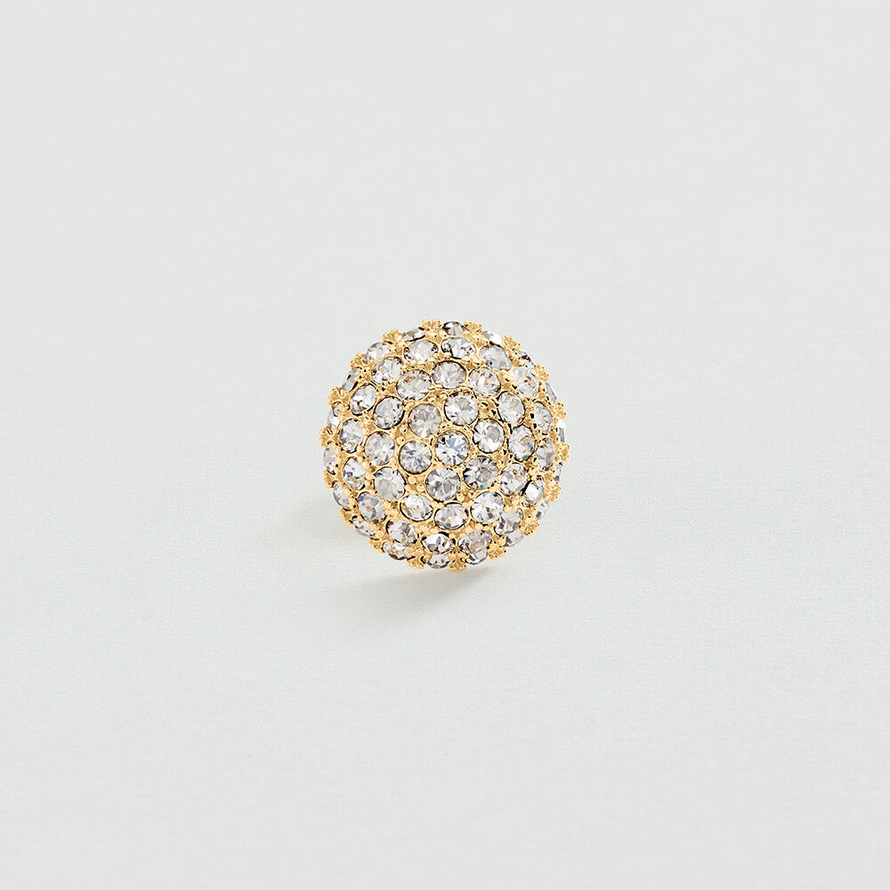 Pins LUTETIA - Cristal / Dorado - Joyas  | Agatha