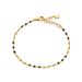 Pulsera de cadena SMARTY - Oro / Negro - Pulseras  | Agatha
