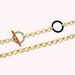 Collar midi JACKSON - Verde / Oro - Collares  | Agatha