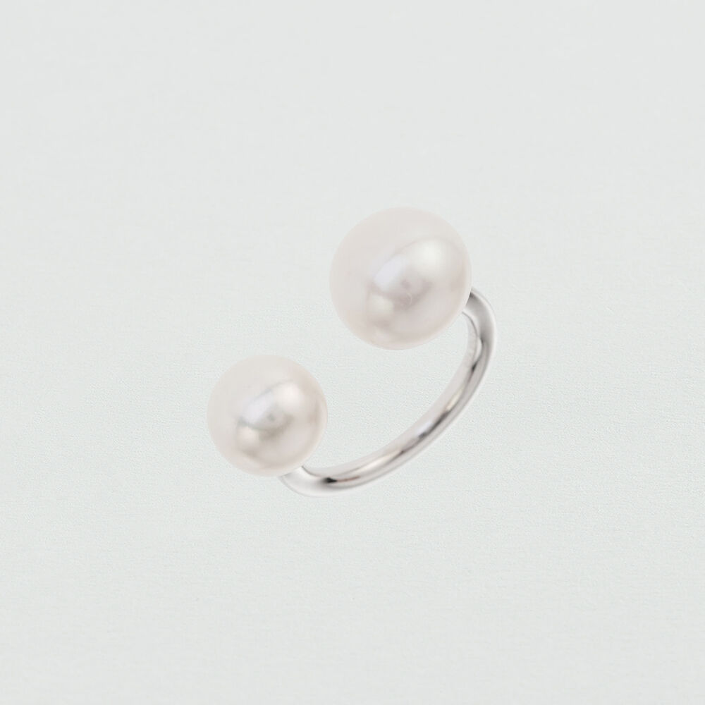 Anillo fino PERLITAS - Perla / Plata - Anillos  | Agatha