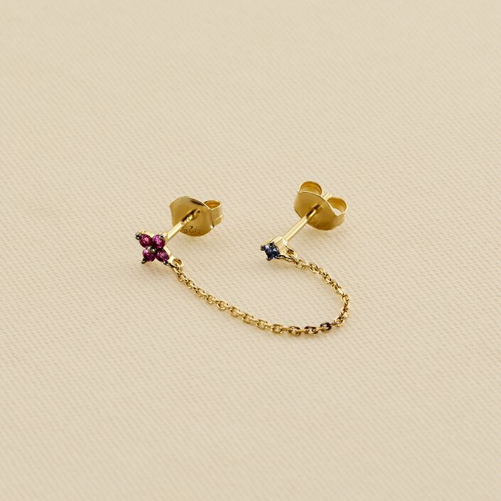 Piercing mini MIX& MATCH - Rosa / Oro - Piercings  | Agatha