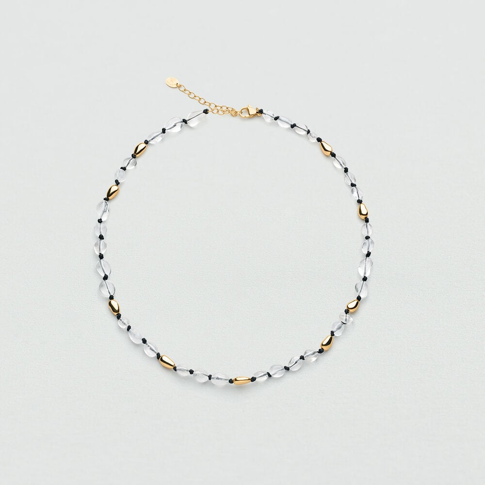 Collar corto ODYSSEE - Negro / Oro - Collar corto  | Agatha