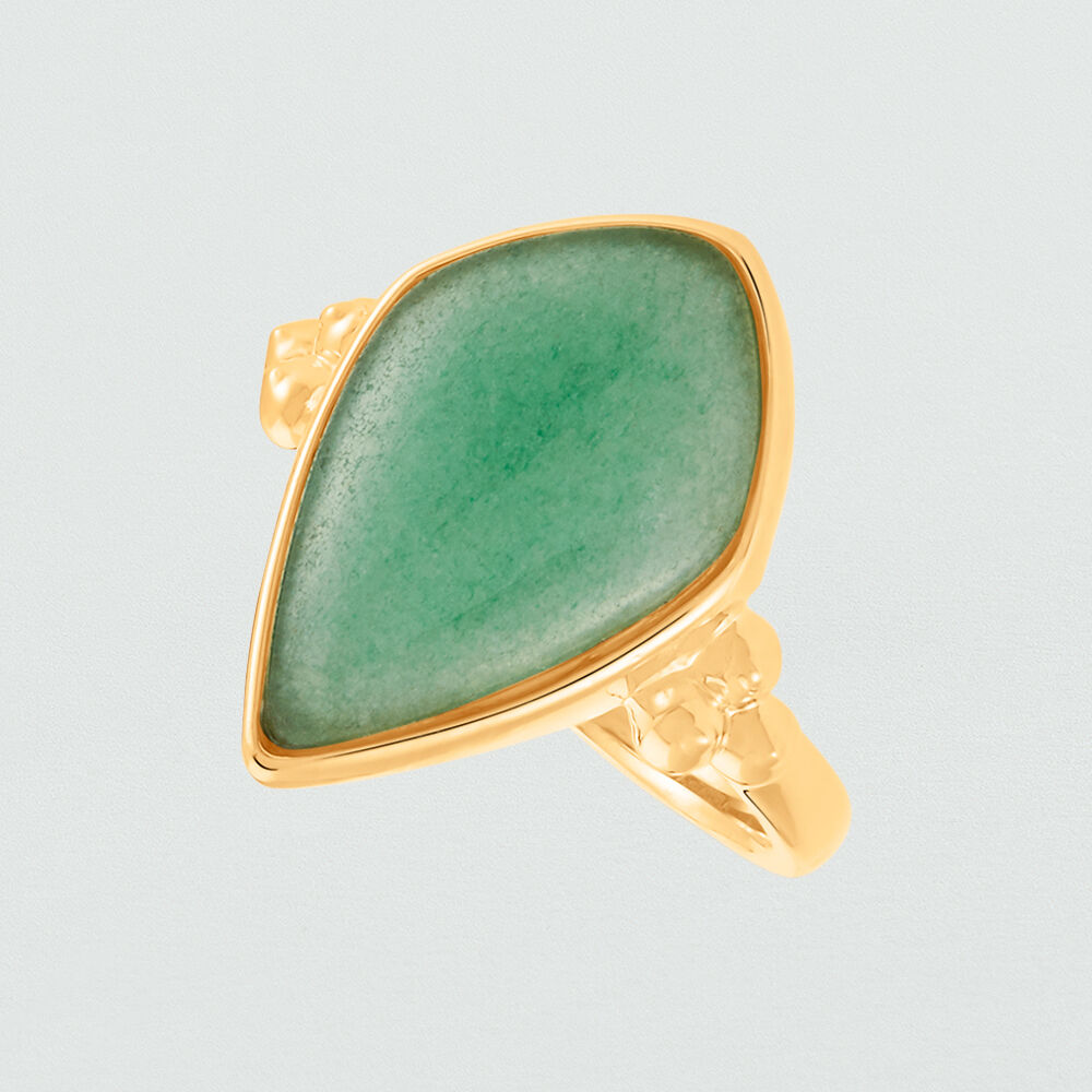 Anillo fino MOON - Aventurine - Outlet  | Agatha