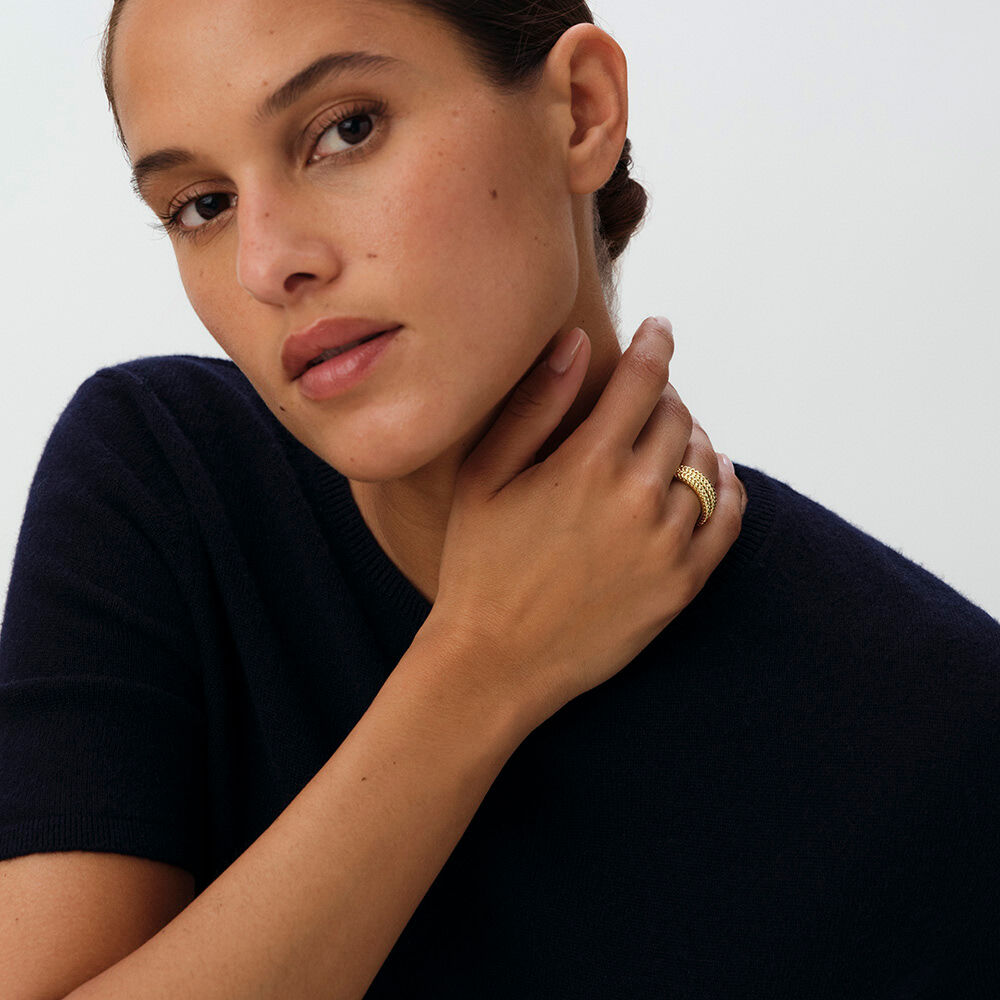 Anillo fino TUILERIES - Dorado - Anillos  | Agatha