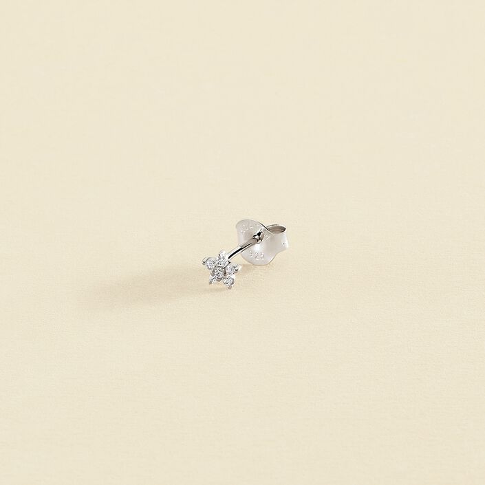Piercing mini MIX & MATCH - Cristal / Plateado - Piercings  | Agatha