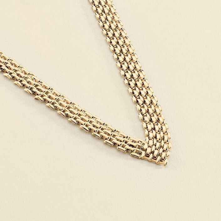 Collar midi MINUIT - Dorado - Collares  | Agatha