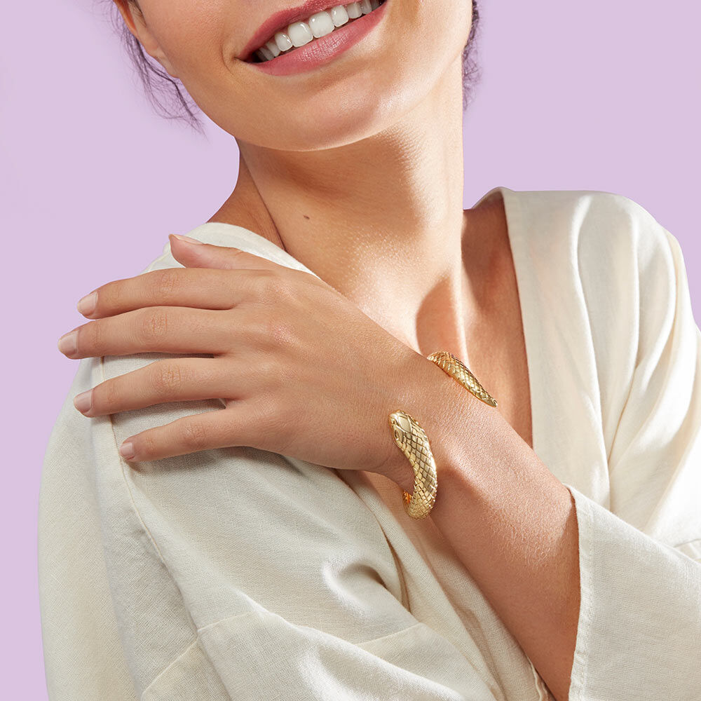 Pulsera rígida MELUSINE - Dorado - Pulsera rígida  | Agatha