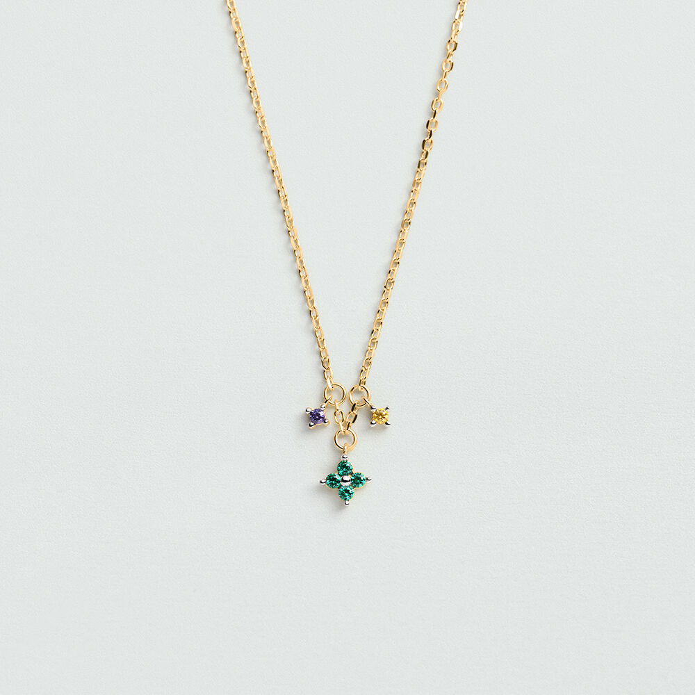 Collar corto BELOVED - Multicolor / Oro - Collar corto  | Agatha