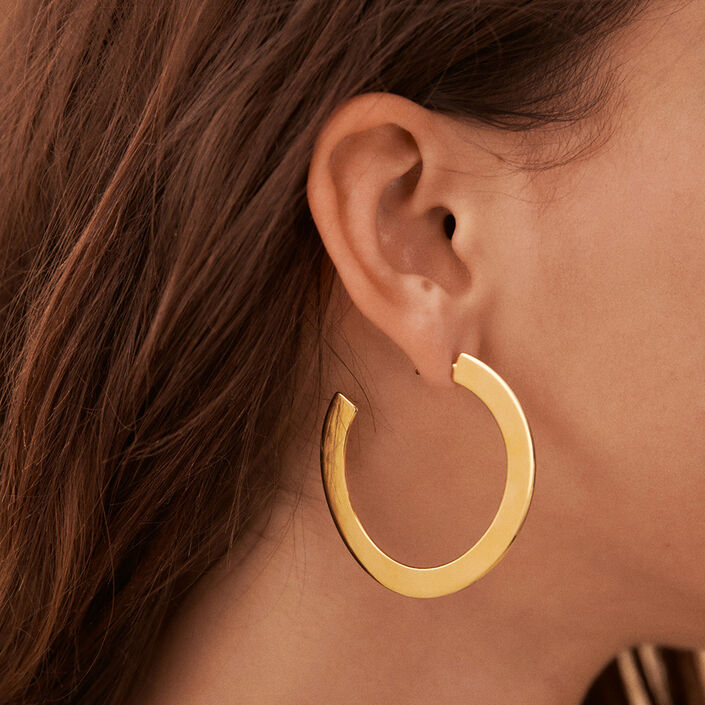 Criollas LINES - Dorado - Pendientes  | Agatha