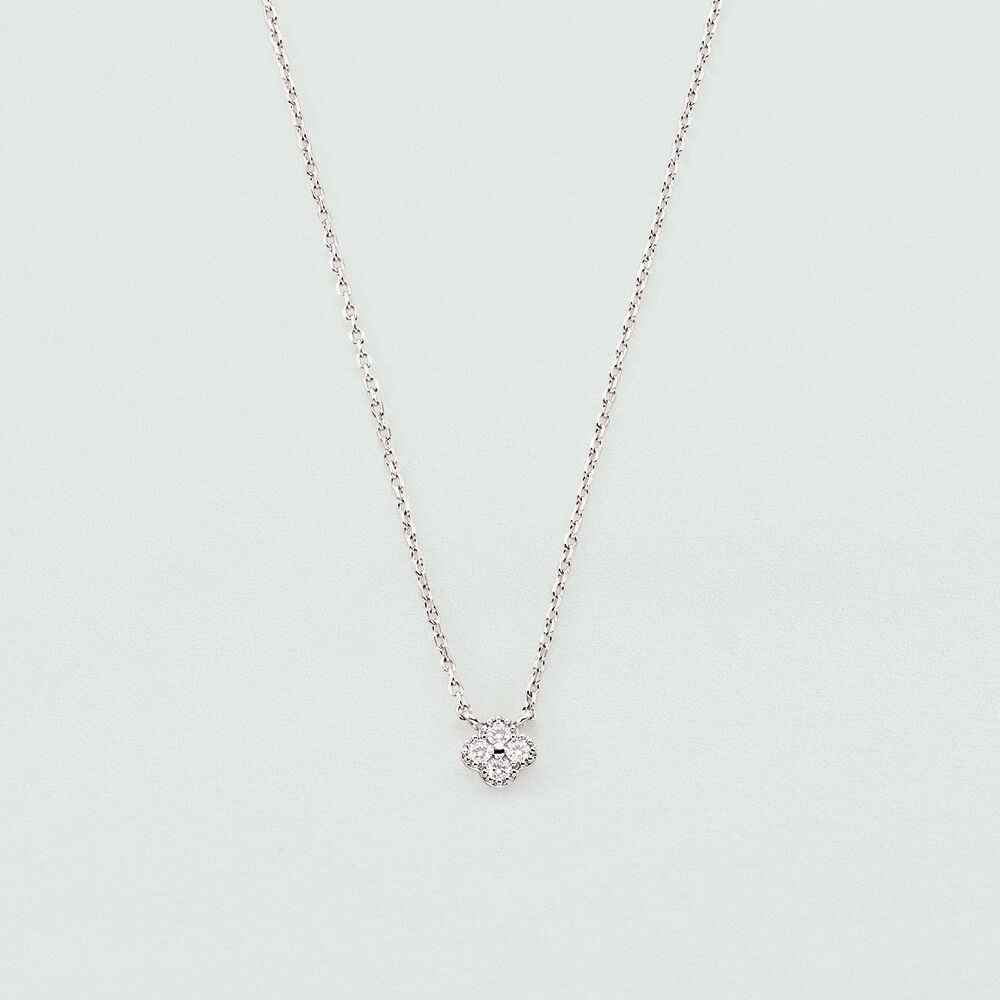 Collar corto BELOVED - Cristal / Plateado - Collar corto  | Agatha