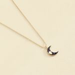 Collar corto CREPUSCULE - Azul / Oro - Collares  | Agatha
