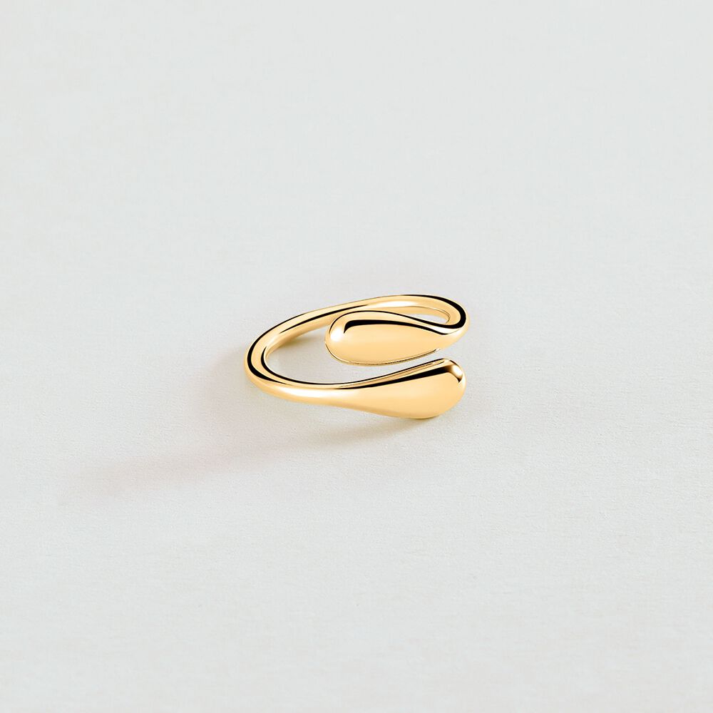 Anillo fino DANAE - Dorado - Anillos de fantasía  | Agatha