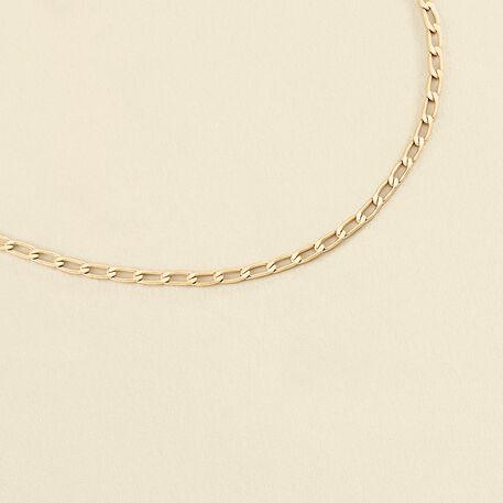 Collar midi RECTANGLE - Dorado - Collares  | Agatha