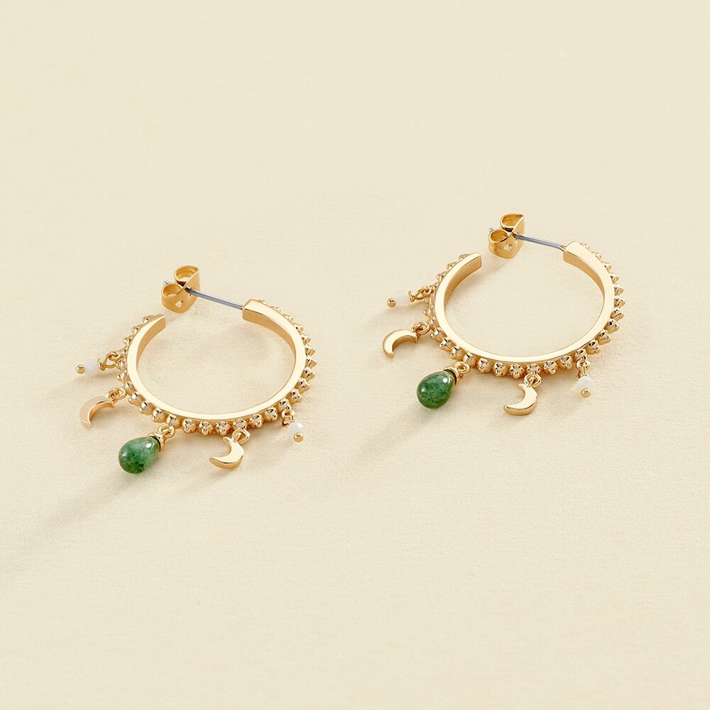 Criollas SWING - Aventurine - Pendientes  | Agatha