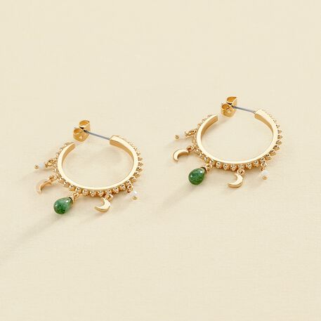 Criollas SWING - Aventurine - Pendientes  | Agatha